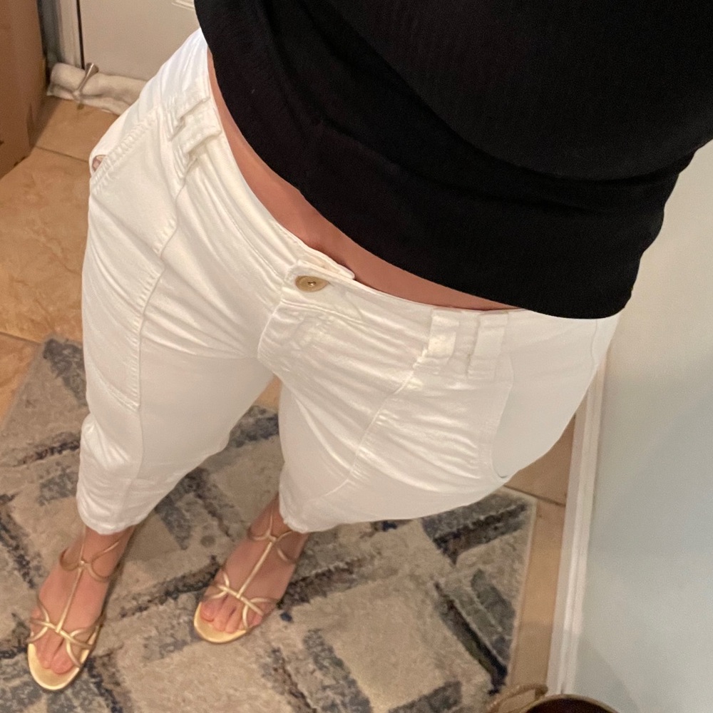 Brunello Cucinelli White Boyfriend Jeans